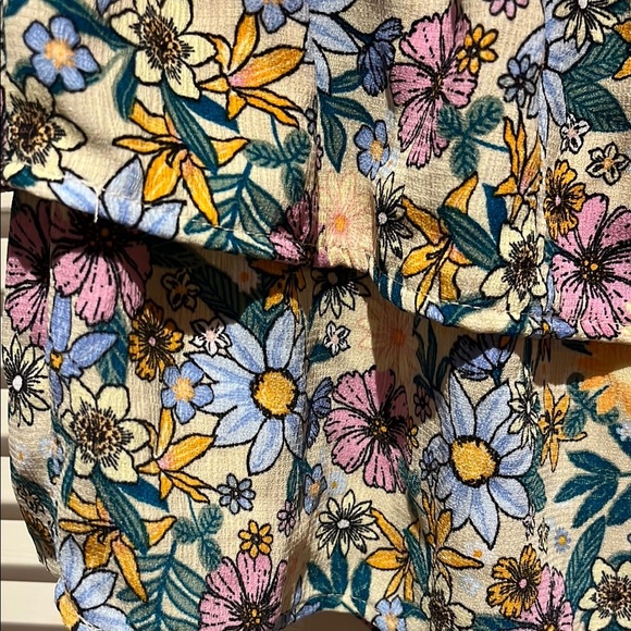 Floral Tiered Skirt - Picture 4 of 4